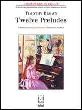 Twelve Preludes piano sheet music cover